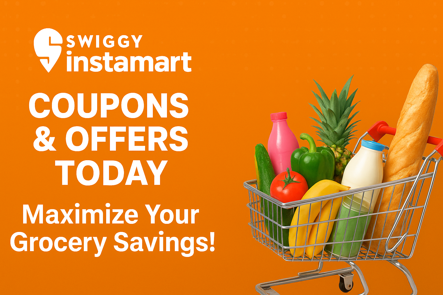 Swiggy Instamart Coupons & Offers Today: Maximize Your Grocery Savings!
